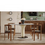 Modern Ash Wood Dining Chair with Stylish Synthetic Leather – Elegant Seating for Your Home ful-4470