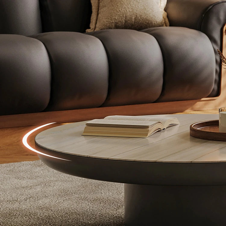 Modern Marble Tea Table Set - Perfect Blend of Style and Functionality ful-4471