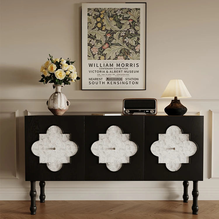 Elegant Ash Wood Multi-layer Cabinet with Unique Design - Perfect for Stylish Storage Solutions ful-4472