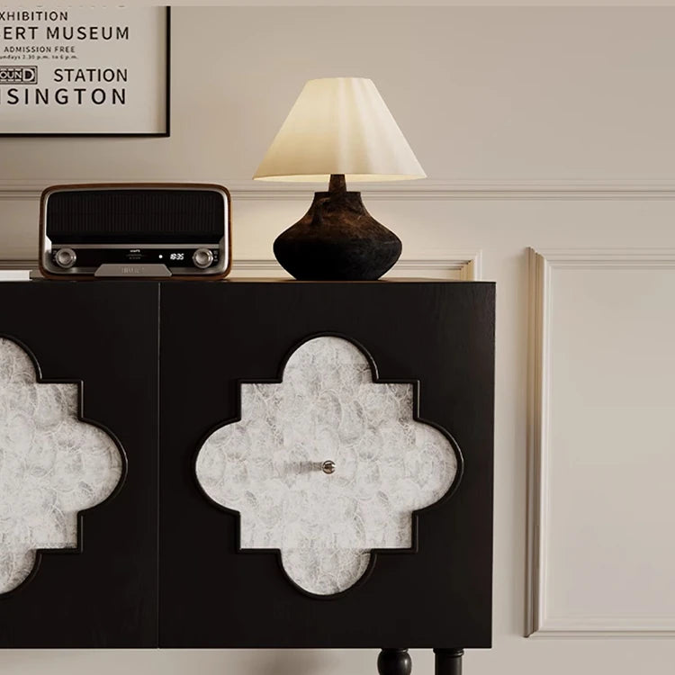 Elegant Ash Wood Multi-layer Cabinet with Unique Design - Perfect for Stylish Storage Solutions ful-4472