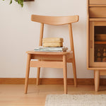 Beech Wood Chair in Natural Finish - Elegant and Timeless Design fxgmz-593