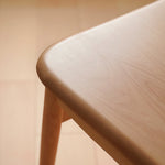 Beech Wood Chair in Natural Finish - Elegant and Timeless Design fxgmz-593