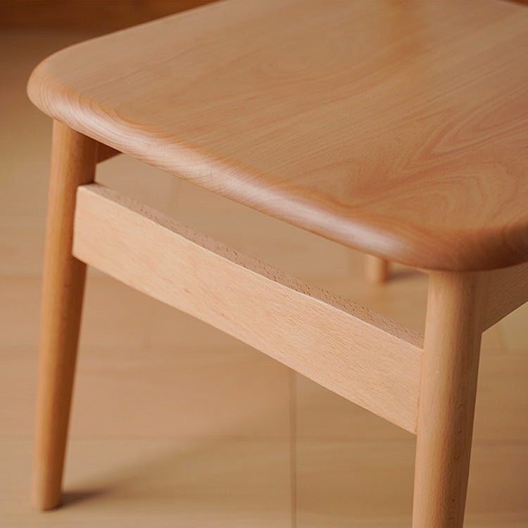 Beech Wood Chair in Natural Finish - Elegant and Timeless Design fxgmz-593