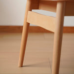 Beech Wood Chair in Natural Finish - Elegant and Timeless Design fxgmz-593