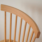 Elegant Chair in Natural Beech Wood Finish fxgmz-594