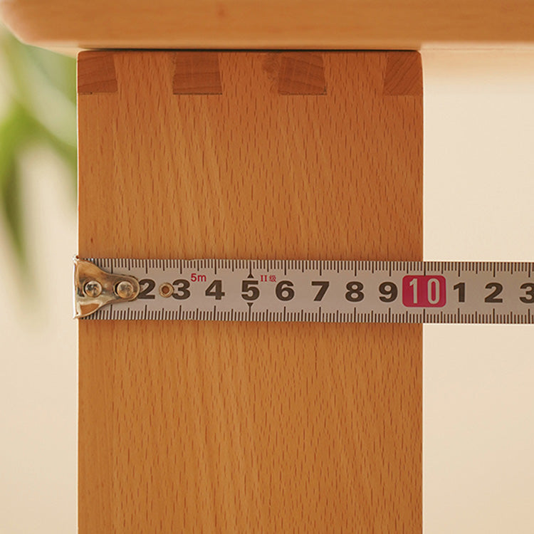 Stylish Multi-Layer Wood Dining Table with Elegant Natural Sintered Stone Top fxgmz-599