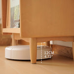 Stunning Natural Beech Wood Cabinet with Glass Shelves – Multi-Layer Durability for Modern Homes fxgmz-609