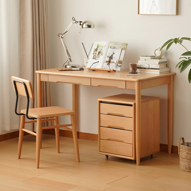 Stunning Natural Wood Beech Multi-Layer Board Table - Perfect for Any Interior fxgmz-617