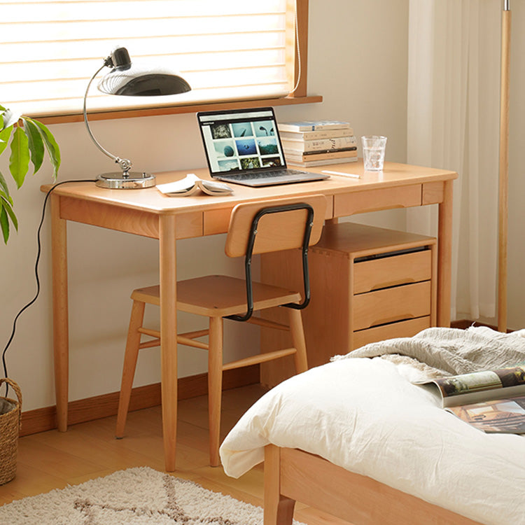 Stunning Natural Wood Beech Multi-Layer Board Table - Perfect for Any Interior fxgmz-617