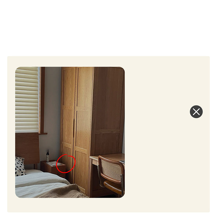 Elegant Natural Cherry and Beech Wood Cabinet – Exquisite Wooden Home Furniture fxgmz-621