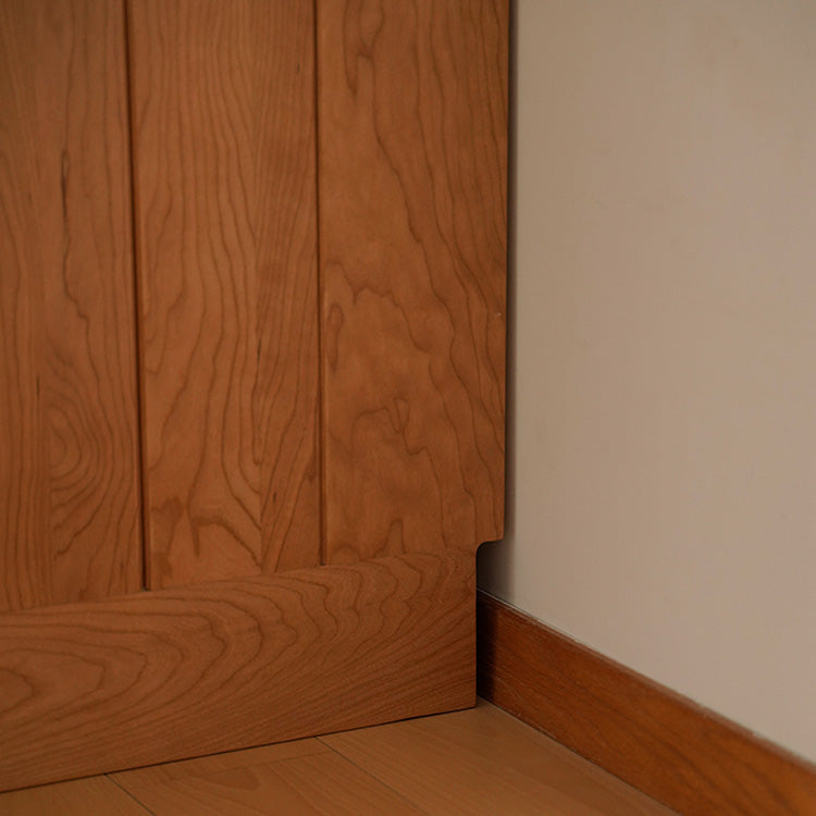 Elegant Natural Cherry and Beech Wood Cabinet – Exquisite Wooden Home Furniture fxgmz-621