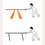 Stylish White Matte Table with Elegant Grey Glossy Marble Top – Perfect for Modern Homes fxj-680