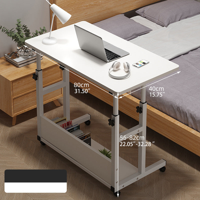 Natural Wood Color Multi-Layer Board - Stylish Table with White and Black Accents fxjc-508