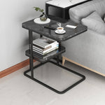 Stylish Modern Tea Table in Black, White, and Gray – Perfect for Any Living Room Decor fxjc-913
