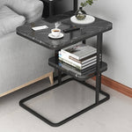 Stylish Modern Tea Table in Black, White, and Gray – Perfect for Any Living Room Decor fxjc-913