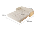 Stylish Home Decor: White Sofa with Green and Dark Gray Accents, Yellow Oak Wood Frame, and Cozy Fleece & Berber Rug Set fxl-962