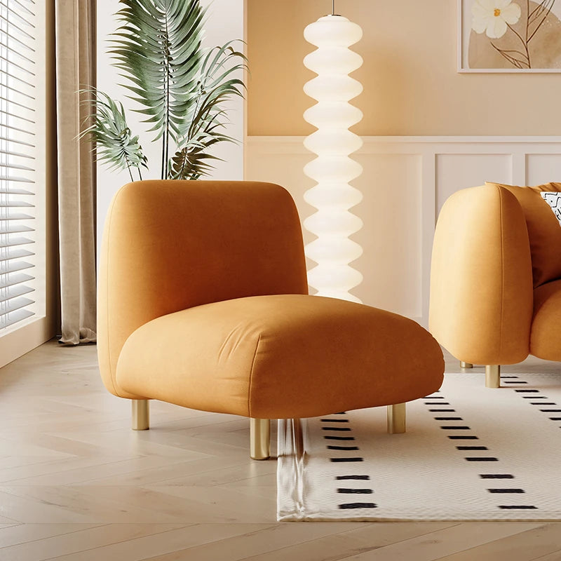 Modern Pine Techno Fabric Sofa - Stylish and Comfortable Living Room Furniture fxmj-3038