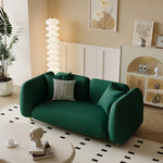 Modern Pine Techno Fabric Sofa - Stylish and Comfortable Living Room Furniture fxmj-3038