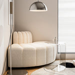 Stylish Pine Sofa with Modern Curved Design - Perfect for Any Living Space fxmj-3039