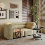Luxurious Solid Wood Chenille Sofa – Modern Design for Stylish Living Spaces fxmj-3041