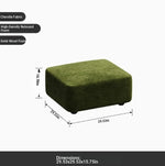 Luxurious Solid Wood Chenille Sofa – Modern Design for Stylish Living Spaces fxmj-3041