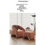 Stylish Pine Pile Ottoman – Modern Design for Cozy Living Spaces fxmj-3049