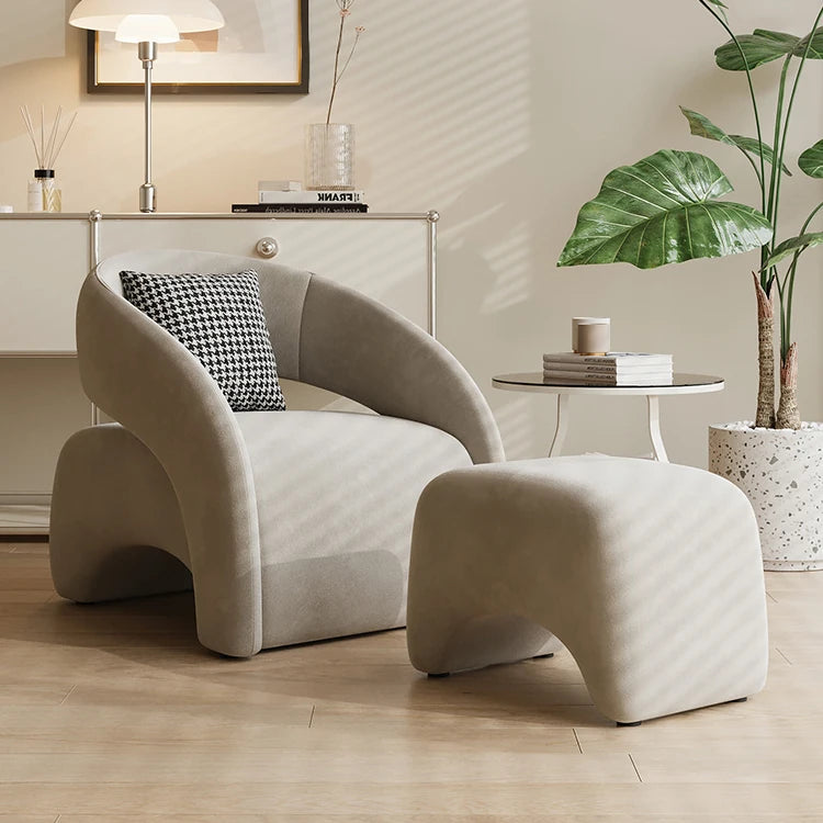 Stylish Pine Pile Ottoman – Modern Design for Cozy Living Spaces fxmj-3049
