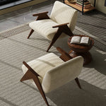 Stylish Ash Wood Chenille Sofa Chair for Modern Living Spaces – Comfortable & Chic Accent Furniture fxmj-3052