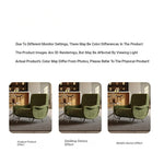 Stylish Chenille Sofa Chair with Stainless Steel Legs - Comfortable Lounge Furniture for Modern Living Rooms fxmj-3054