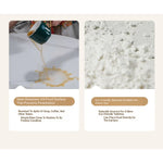 Modern Sintered Stone and Solid Wood Coffee Table Set - Stylish Living Room Accent with Checkered Design fxxrj-3160