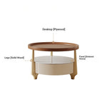 Modern Sintered Stone and Solid Wood Coffee Table Set - Stylish Living Room Accent with Checkered Design fxxrj-3160