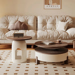 Stylish Solid Wood Coffee Table Set - Modern Design for Living Room Elegance fxxrj-3161