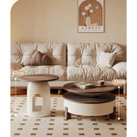 Stylish Solid Wood Coffee Table Set - Modern Design for Living Room Elegance fxxrj-3161