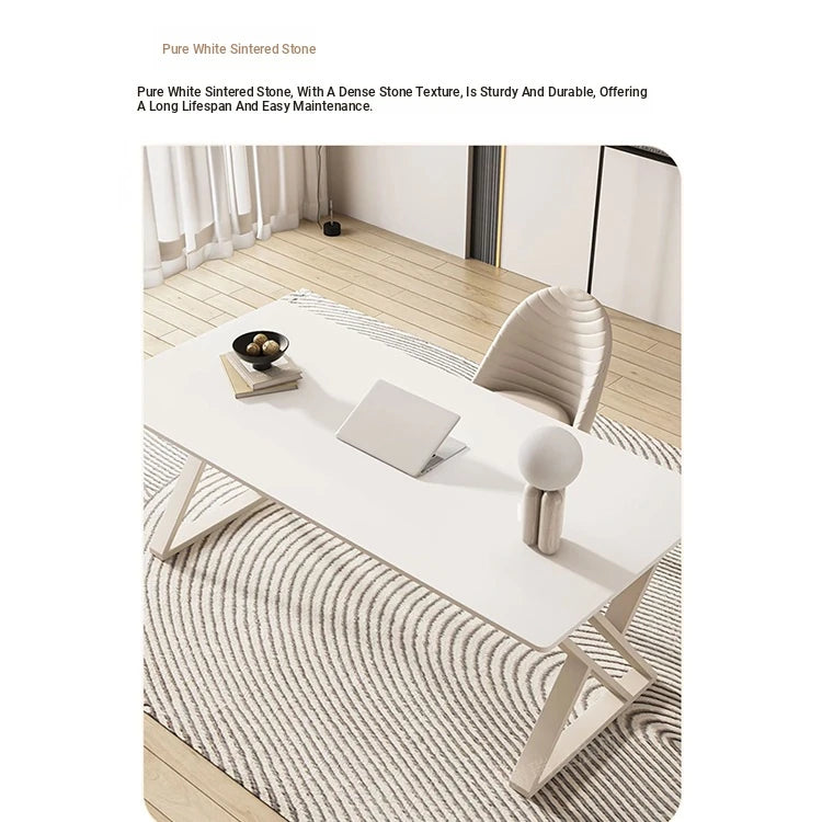 Modern Sintered Stone Table with Sleek Design for Home or Office fxxrj-3165