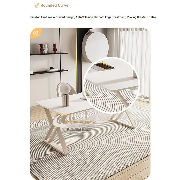 Modern Sintered Stone Table with Sleek Design for Home or Office fxxrj-3165