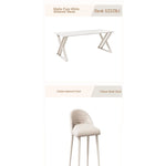 Modern Sintered Stone Table with Sleek Design for Home or Office fxxrj-3165