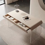 Sleek Acrylic Solid Wood Pine Table - Modern Stylish Desk for Home Office or Study fyd-5169