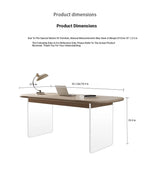 Elegant Acrylic Dining Table - Modern Design with Sleek Finish for Stylish Interiors fyd-5173