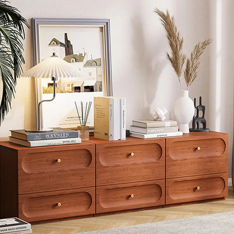 Sleek Solid Wood Cabinet with Elegant Storage Design fyf-2224