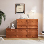 Sleek Solid Wood Cabinet with Elegant Storage Design fyf-2224