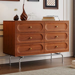 Elegant Solid Wood Cabinet with Sleek Storage Design fyf-2236
