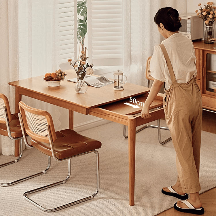 Stunning Oak and Cherry Wood Table - Elegant Design for Your Home fyg-654