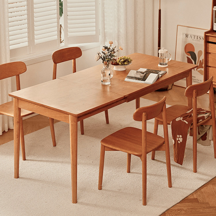 Stunning Oak and Cherry Wood Table - Elegant Design for Your Home fyg-654