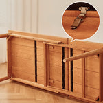 Stunning Oak and Cherry Wood Table - Elegant Design for Your Home fyg-654