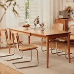 Stunning Oak and Cherry Wood Table - Elegant Design for Your Home fyg-654