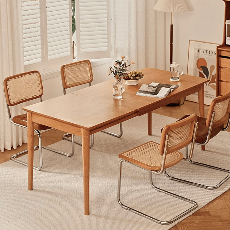 Stunning Oak and Cherry Wood Table - Elegant Design for Your Home fyg-654