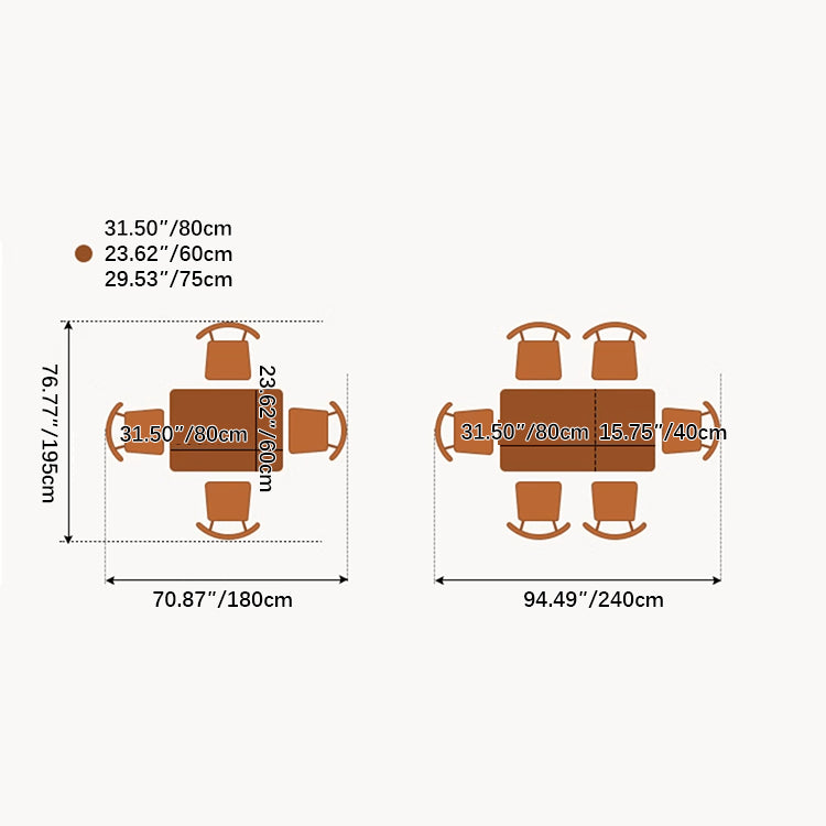 Stunning Oak and Cherry Wood Table - Elegant Design for Your Home fyg-654
