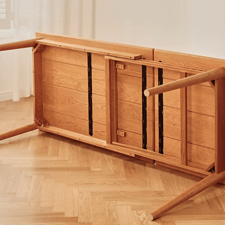 Stunning Oak and Cherry Wood Table - Elegant Design for Your Home fyg-654