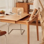 Stunning Oak and Cherry Wood Table - Elegant Design for Your Home fyg-654