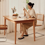 Stunning Oak and Cherry Wood Table - Elegant Design for Your Home fyg-654